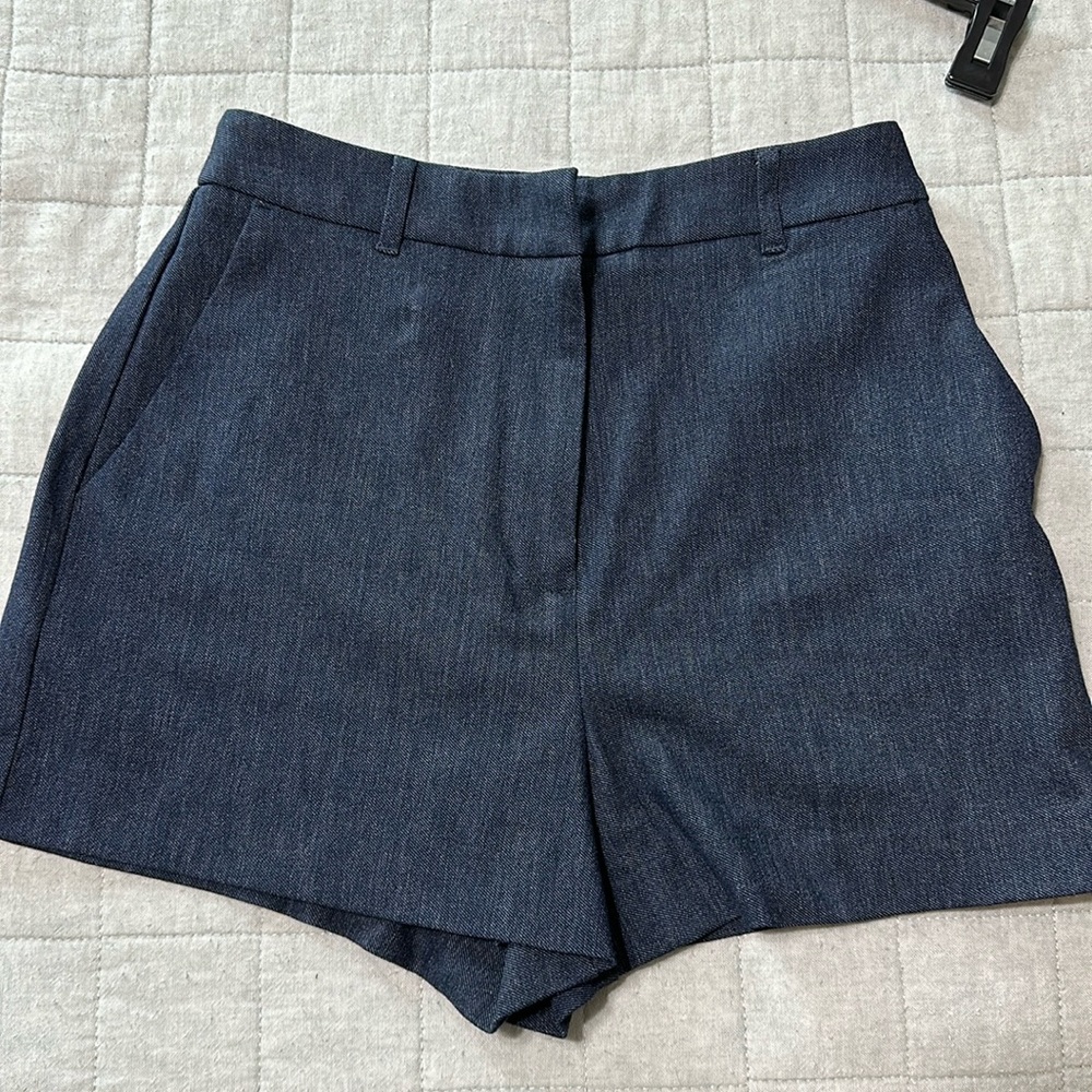Super high rise editor Jean material shorts
